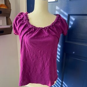 Purple Loft Top